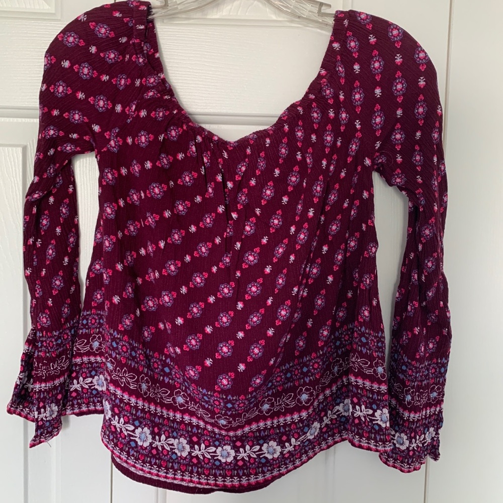 Aeropostale Off The Shoulder Top